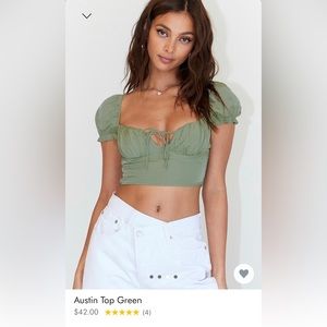 Brand-new princess Polly top. Never worn. Size 4 which is a small.